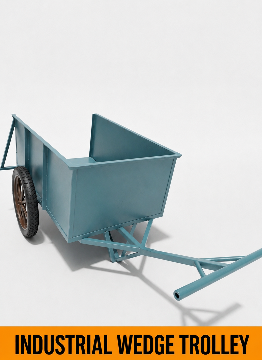 Industrial wedge trolley